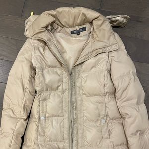 Ladies down hooded coat by Kenneth Cole